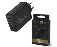 „Extralink CHARESL01 Smart Life“ greitas įkroviklis 100 W GaN 3x USB-C, USB-A
