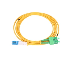Extralink SC/APC-LC/PC | Vieno sluoksnio, dvipusis, 9/125 µm, 2 mm, 1,5 m