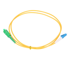 Extralink SC/APC-LC/UPC | Jednomodowy, Simplex, G657A, 3mm, 2m