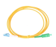 Extralink Patch Cord SC/APC-LC/UPC, Single Mode, Simplex, G652D, 3mm, 1m