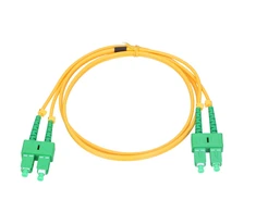 „Extralink“ jungiamasis laidas SC/APC į SC/APC, PVC, vienmodis, dvipusis, G.657A, 3 mm, 3 m