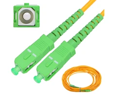 Extralink Patch Cord SC/APC-SC/APC, Single Mode, Simplex, 3mm, 7m
