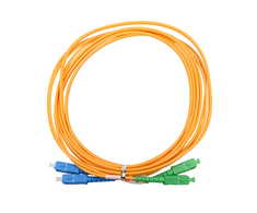 Extralink Patchcord SC/APC-SC/UPC, Single Mode, Duplex, G652D, 3mm, 3m