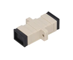 Extralink SC/UPC Adapteris, Multimode, Simplex, Gray