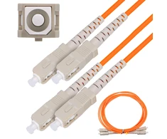 EXTRALINK JUNGIMO LAIDAS SC/UPC-SC/UPC MM 50/125 DUPLEX 3.0MM 1M