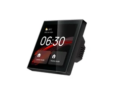 Extralink Išmanių namų TUYA valdymo panelė, LCD, Wi-Fi, su ZigBee bridge, montuojama sienoje, juoda
