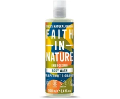 Faith In Nature Grapefruit &amp; Oranžinis Energising Kūno prausiklis, 100 ml