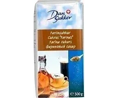Farīna cukurs, cukurniedru DAN SUKKER, 500g
