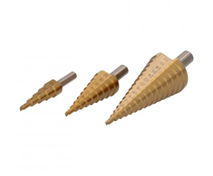 Grąžtas Faster Tools Kūginių grąžtų rinkinys 4-32 mm 3gb