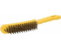 Faster Tools Rankinis šepetys Plieniniai šeriai 5 eilutės Plastikinis korpusas