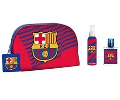 Fc Barcelona Air-Val Fcb tualeto maišelis Bdoy Spray100ml + EDT 50ml