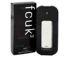Fcuk Fcuk 3 Him EDT tualetinis vanduo vyrams, 100 ml