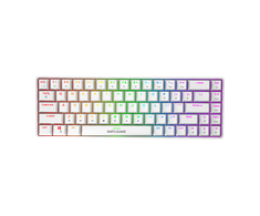 Fifine GK1W mechancial klaviatūra, 65% RGB (baltas)