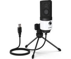 Fifine K669BW studio microphone (baltas)