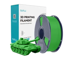 Filament Sunlu PLA+ High-Speed Žalias