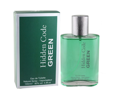 Fine Perfumery Hidden Code Žalias EDT tualetinis vanduo vyrams, 100 ml