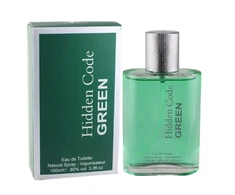 Fine Perfumery Hidden Code Žalias EDT tualetinis vanduo vyrams, 100 ml