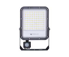 Sieninis šviestuvas „Telforceone“ LED prožektorius PROXIM+ 50W 4000K 7500lm PIR 230V IP65 „Forever Light“ 150lm/W 5 metų garantija