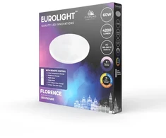 FLORENCE LED šviestuvas valdomas pulteliu 60W, IP20, 3900lm Eurolight
