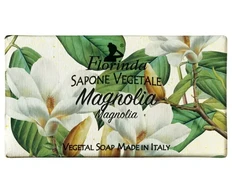 Florinda Magnolia veganiškas valomasis ir drėkinamasis kvapusis muilas, 100 g