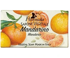 Florinda Mandarin veganiškas valomasis ir drėkinamasis muilas kūnui, 100 g