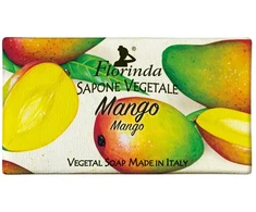 Florinda Mango Vegan Cleansing &amp; Hydrating Soap Bar Body, 100 g