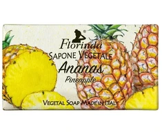 Florinda Pineapple Vegan Cleansing &amp; Softening Fruity Scented Soap Bar Body, 100 g