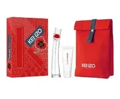 Flower By Kenzo - EDP 50 ml + body lotion 75 ml + Kosmetinis krepšelis