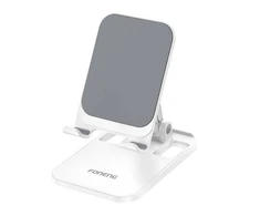 Foneng sulankstomas telefono stovas CP108 baltas