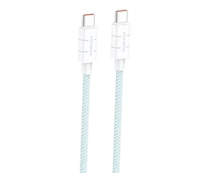 Foneng XS02 60 W USB-C į USB-C laidas, 1.2 m (mėlynas)