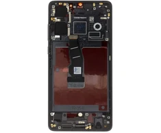 For_Huawei LCD Ekranas + Touch Unit + Front Cover Huawei P30 Juodas