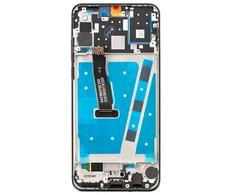 For_Huawei LCD ekranas + lietimui jautrus skydelis + priekinis dangtelis Huawei P30 Lite, juodas (48MP nuotraukoms)