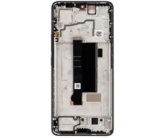 For_Poco LCD Ekranas + Touch Unit + Front Cover for Poco X6 5G Juodas
