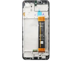 Dėklas For_Samsung LCD ekranas + jutiklinis blokas + priekinis dangtelis Samsung A236 Galaxy A23 5G Juodas