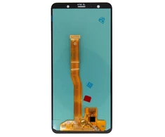 For_Samsung LCD ekranas + jutiklinis blokas Samsung A750 Galaxy A7 2018 Juodas