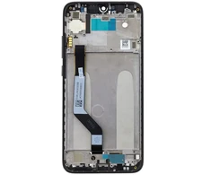 For_Xiaomi LCD ekranas + jutiklinis blokas + priekinis dangtelis, skirtas Xiaomi Redmi Note 7 Juodas