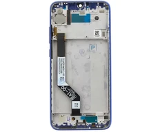 Dėklas For_Xiaomi LCD Ekranas + Touch Unit + priekinis dangtelis skirtas Xiaomi Redmi Note 7 Mėlyna