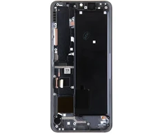 For_Xiaomi LCD Ekranas + Touch Unit + priekinis dangtelis skirtas Xiaomi Mi Note 10 Lite/10/10 Pro Juodas