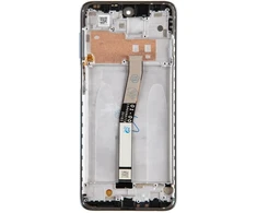 Dėklas For_Xiaomi LCD Ekranas + Touch Unit + priekinis dangtelis, skirtas Xiaomi Redmi Note 9 Pro/9S/9 Pro Max Interstellar Pilkas
