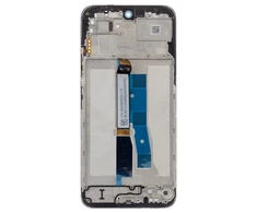Dėklas For_Xiaomi LCD Ekranas + Touch Unit + Front Cover for Poco M7 Juodas (Service Pack)