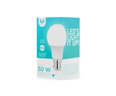 TelForceone LED lemputė B22 A60 6W 230V 6000K 660lm Forever Light