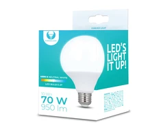 TelForceone LED lemputė E27 G95 10W 230V 4500K 950lm Forever Light