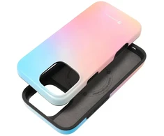 „iPhone 16 PRO MAX“ dėklas „Forcell F-Protect Mirage“, suderinamas su „Magsafe Military Drop-Test“ – mažas mėlynas