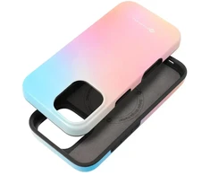 „iPhone 16 Forcell F-Protect Mirage“ dėklas, suderinamas su „Magsafe Military Drop-Test“ – mažas mėlynas