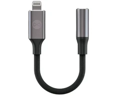 Forever adapter audio AJL-01 jack 3,5 mm - Lightning juodas