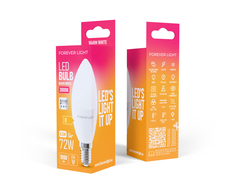Telforceone Forever Light LED Bulb E14 C37 8.5W 1000lm 3000K class E