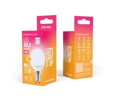 „Telforceone Forever Light“ LED lemputė E14 G45 4,8 W 630 lm 3000 K, E klasė