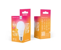 Telforceone Forever Light LED Bulb E27 A55 4W 480lm 3000K class E