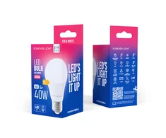 Telforceone Forever Light LED Bulb E27 A55 4W 480lm 6000K class E