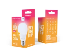 „Telforceone Forever Light“ LED lemputė E27 A60 7W 806lm 3000K E klasė